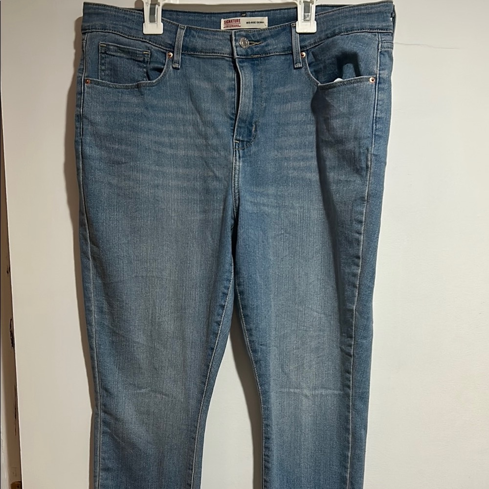 Signature Levi’s Classic Blue Denim Jeans